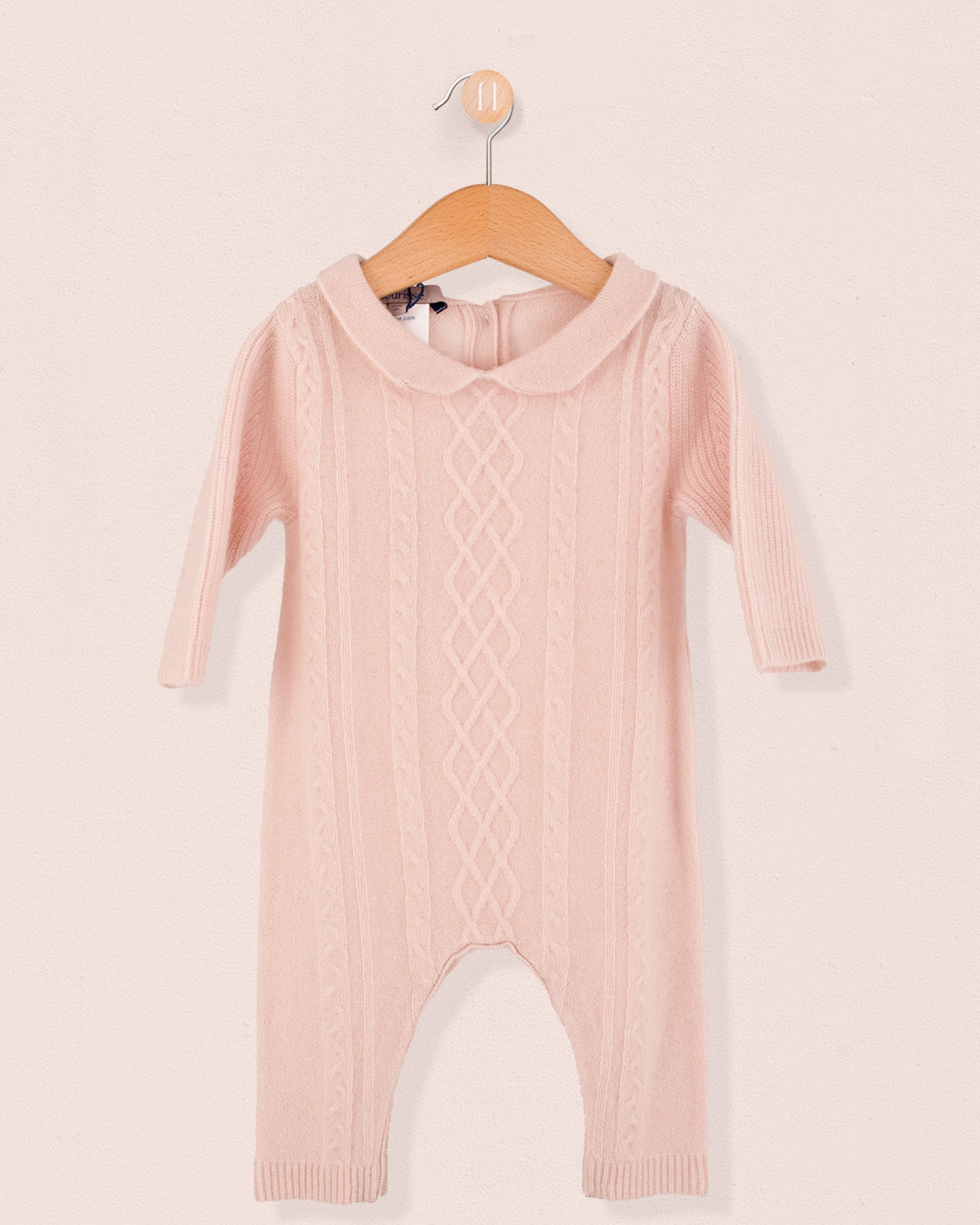 Winston Pink Cashmere Knit Romper
